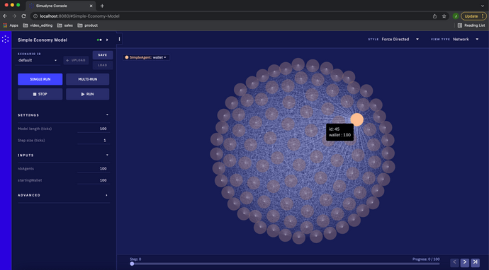 simple econ network